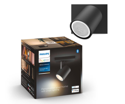 Inteligentna lampa Philips Hue White ambiance Kinkiet Runner (czarny)